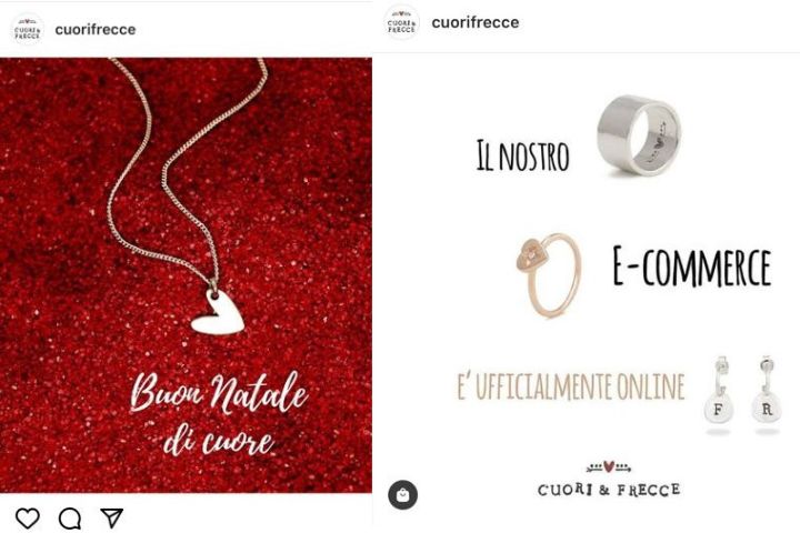 E-commerce and social media marketing for Cuori e Frecce