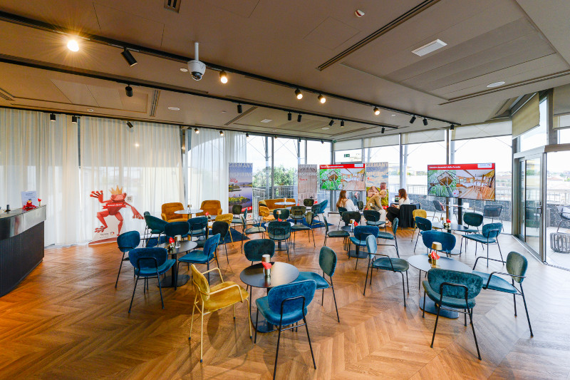 Germany Travel press conference on a rooftop venue in Milan - 11