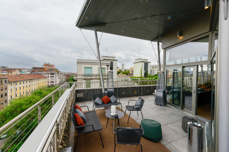 Germany Travel press conference on a rooftop venue in Milan - 13