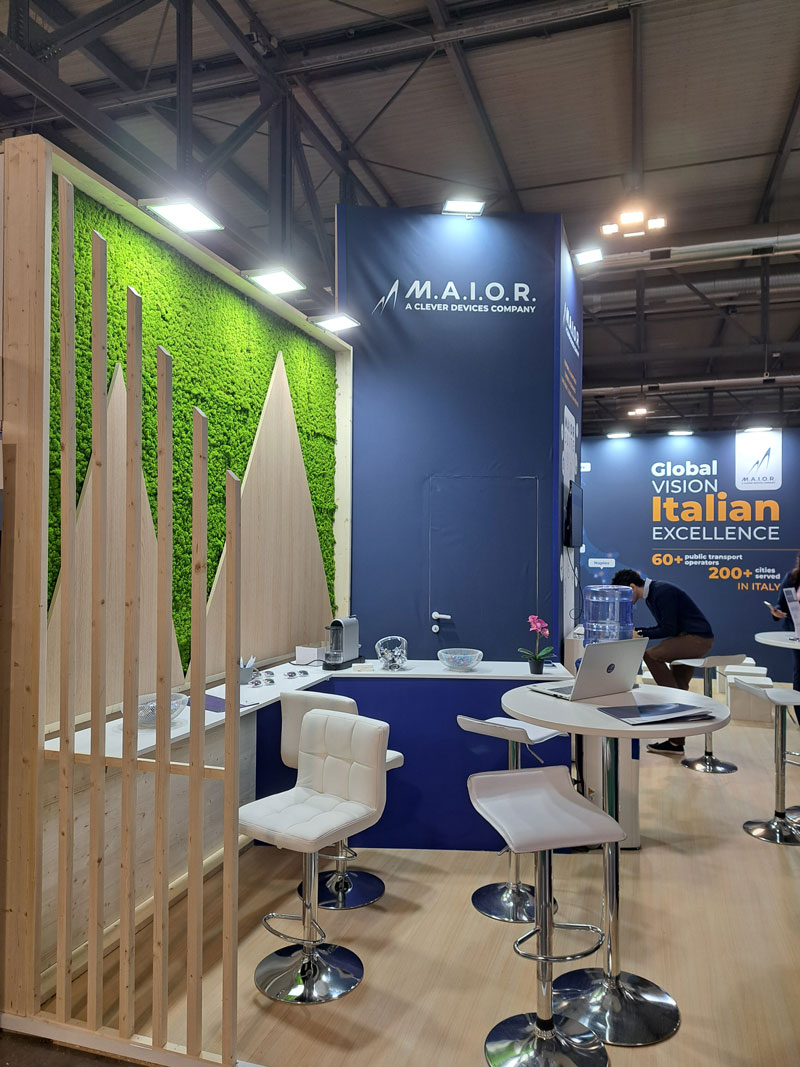 NME Milan booth design: created by Smart Eventi and GURU Marketing for Maior - 3