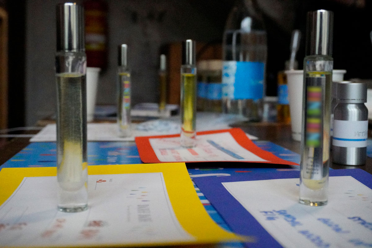 Fragrance-making team building in Milan for Perfetti Van Melle - 5