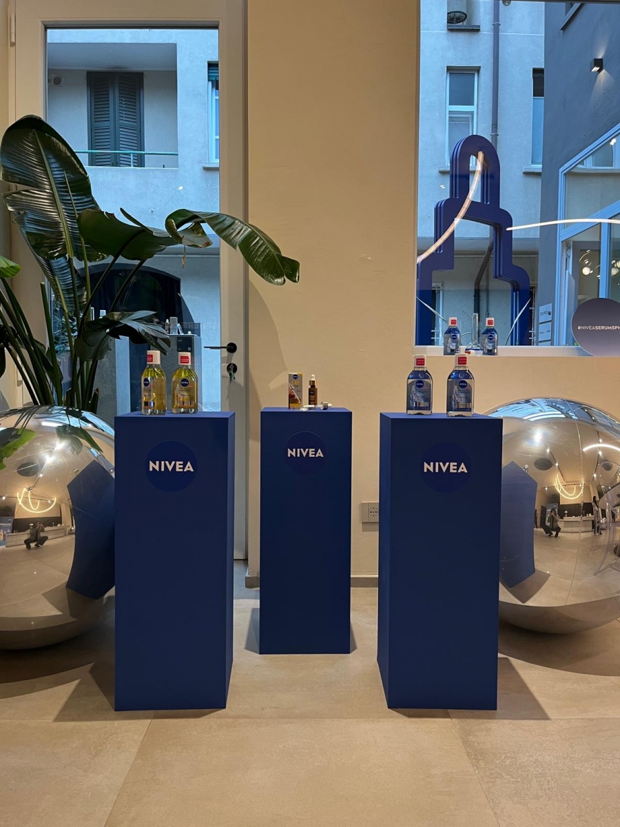 The perfect venue, a sophisticated menu and an eye for detail: how we planned the Nivea launch in Milan - 2