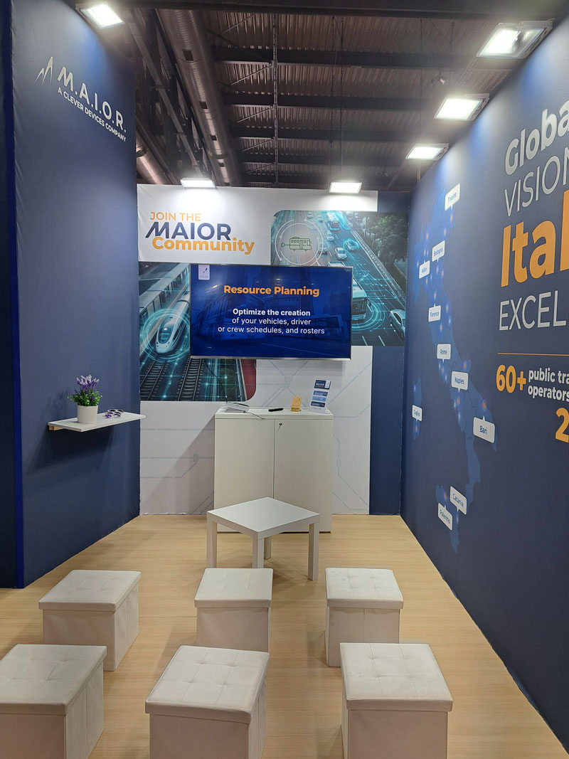 NME Milan booth design: created by Smart Eventi and GURU Marketing for Maior - 1