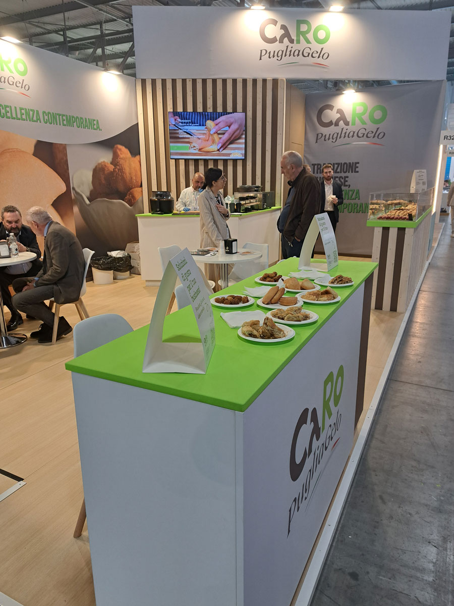 Trade show booth design for Caro Puglia Gelo at Fiera Milano - 5
