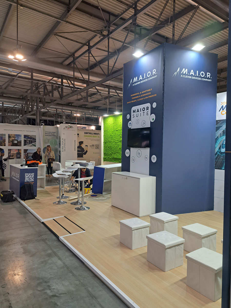 NME Milan booth design: created by Smart Eventi and GURU Marketing for Maior - 6