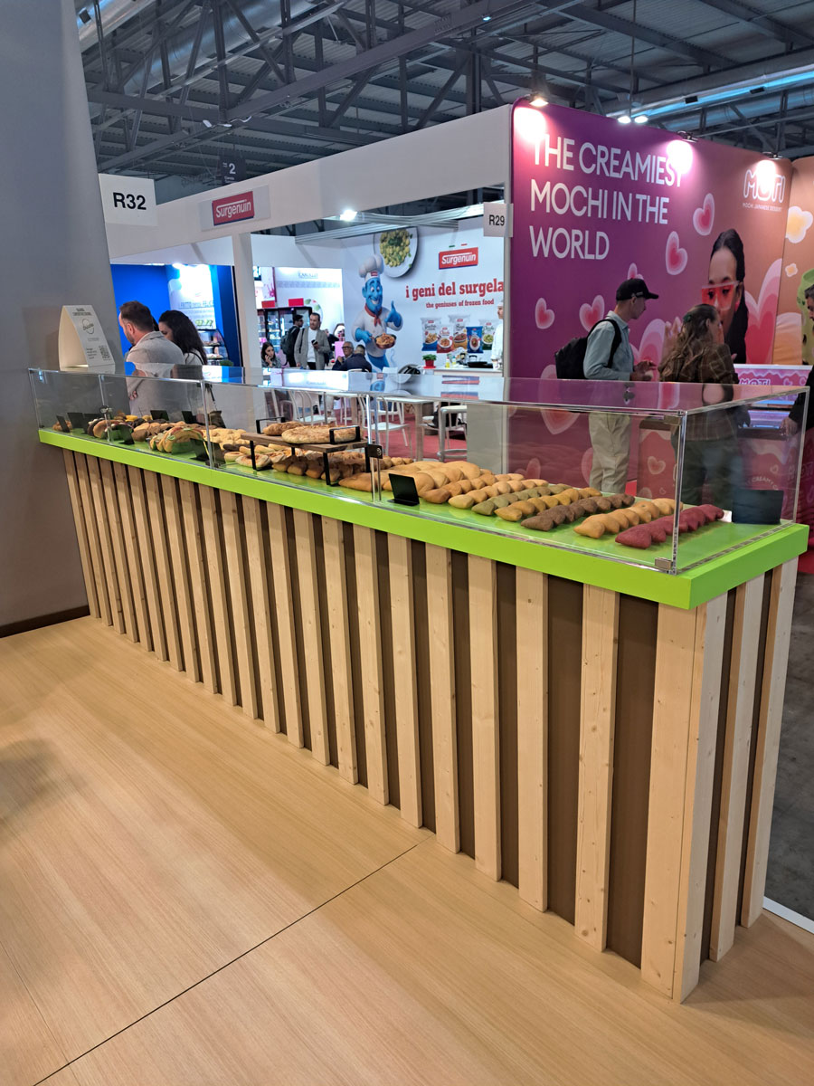 Trade show booth design for Caro Puglia Gelo at Fiera Milano - 3
