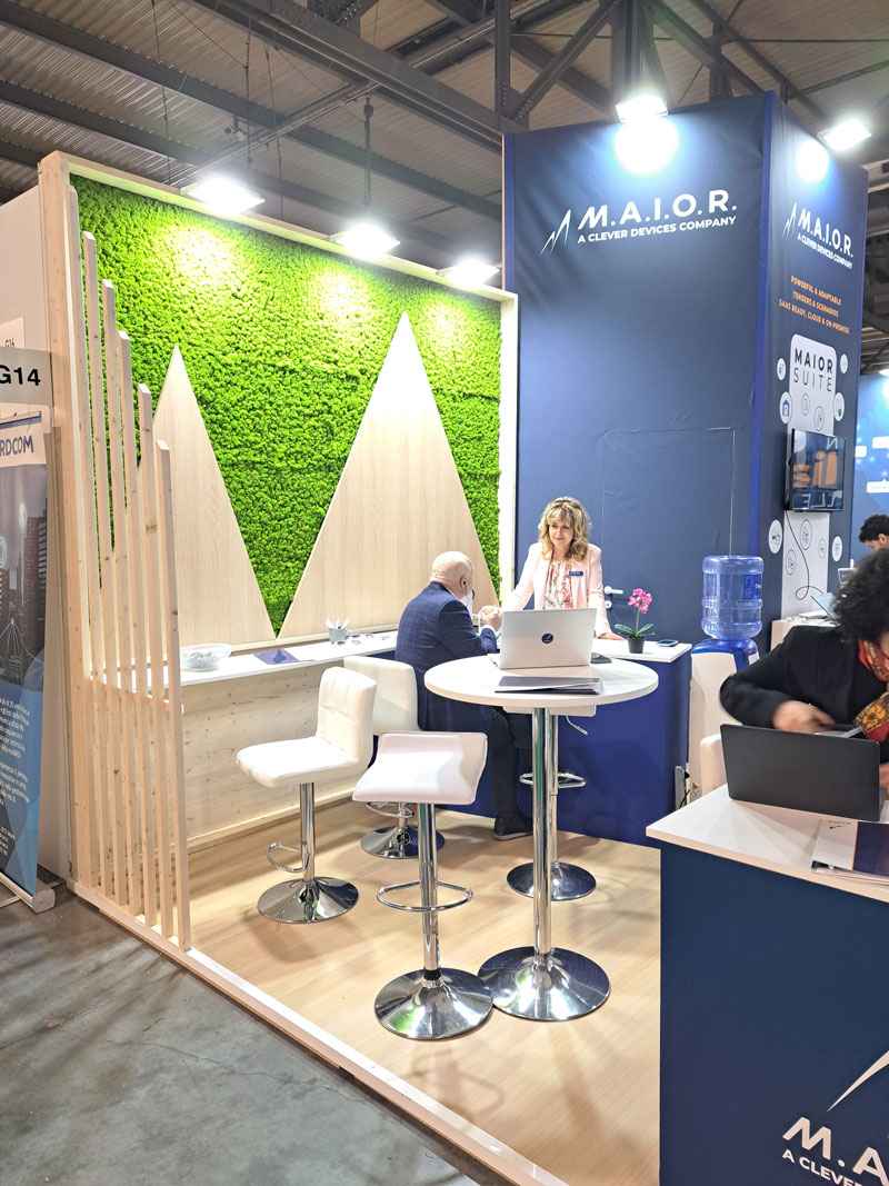 NME Milan booth design: created by Smart Eventi and GURU Marketing for Maior - 8