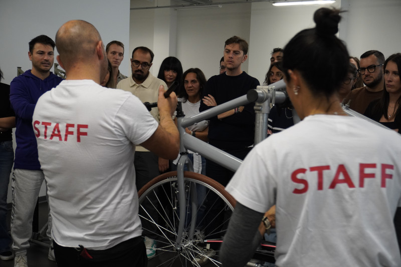 Bike building in Milan for Prima Assicurazioni - 12
