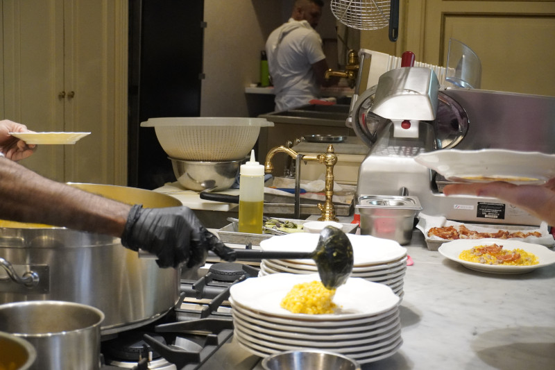 Training workshop and international team cooking in Milan - 3