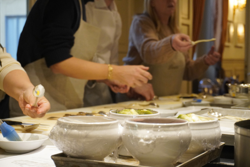 Training workshop and international team cooking in Milan - 9