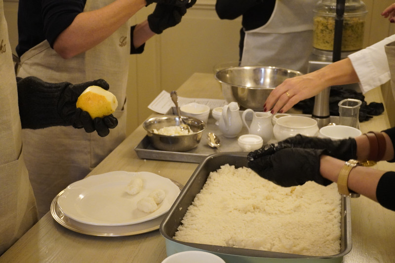 Training workshop and international team cooking in Milan - 14