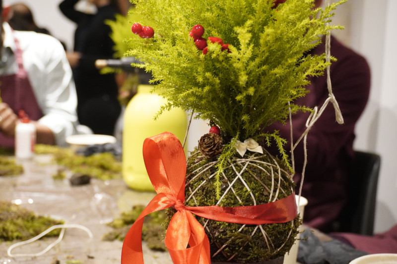 AKAMAS socially-conscious team building with Kokedama workshop - 19