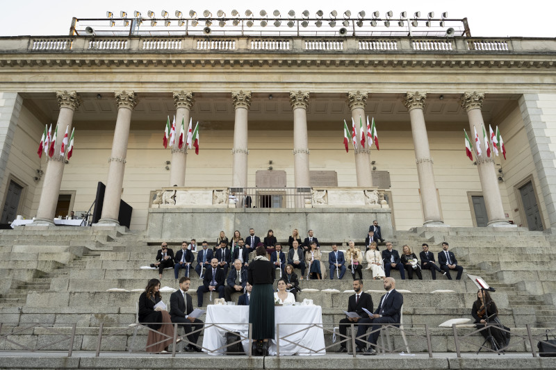 A fairytale wedding in a glamorous venue in central Milan - 15