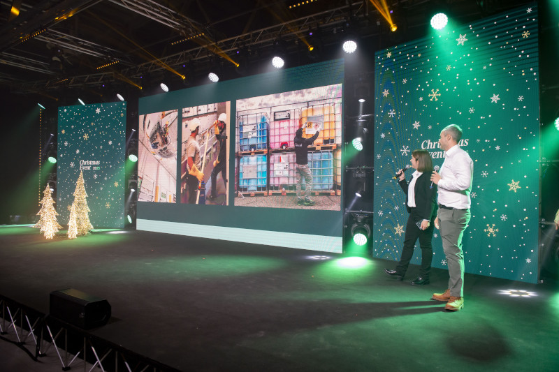 CBRE's first Christmas party in Milan was a resounding success - 10