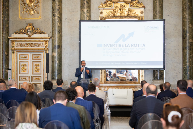 Institutional event in Milan with Infratel Italia - 11