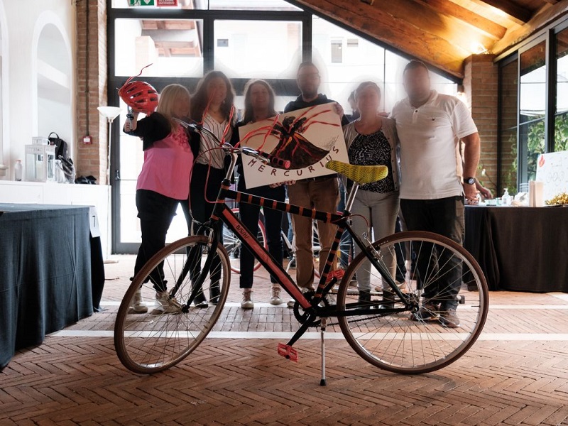 BSH Elettrodomestici Spa stands out for its creativity during the bike Building organized by Smart Eventi - 3