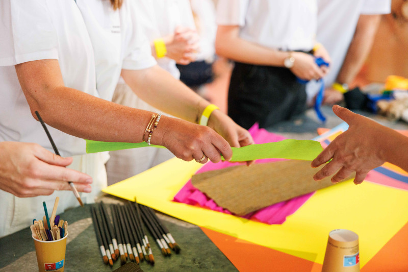 Outdoor charity team building for the Marangoni Institute - 92