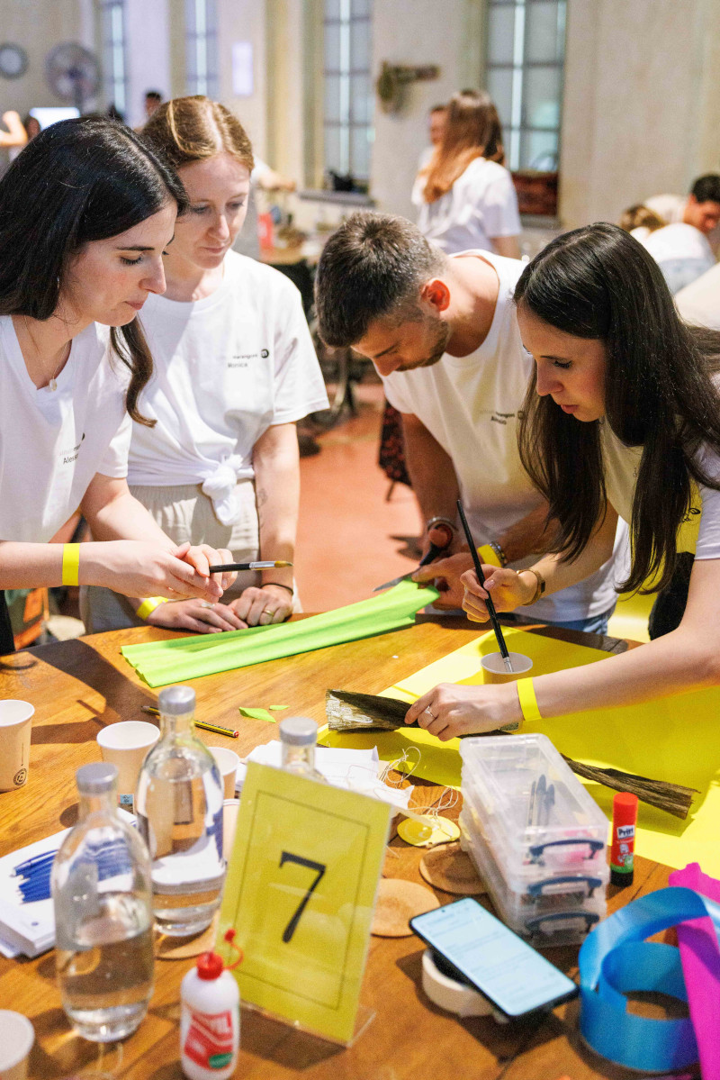 Outdoor charity team building for the Marangoni Institute - 85