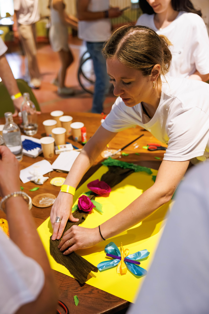 Outdoor charity team building for the Marangoni Institute - 8