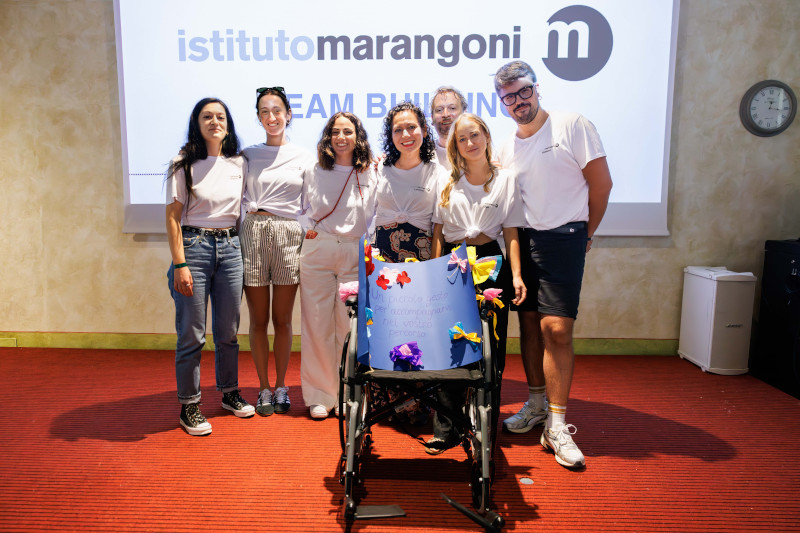 Outdoor charity team building for the Marangoni Institute - 21