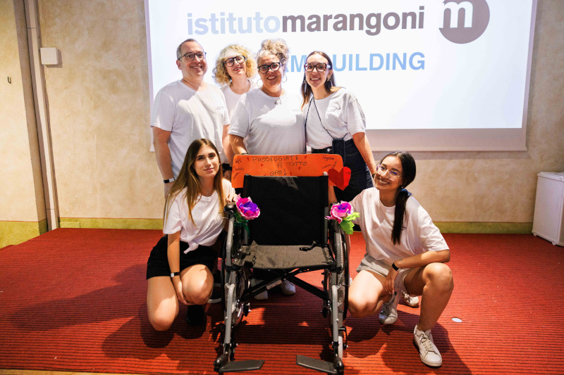 Outdoor charity team building for the Marangoni Institute - 15