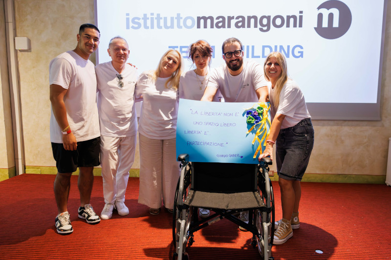 Outdoor charity team building for the Marangoni Institute - 4