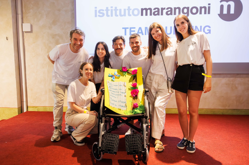 Outdoor charity team building for the Marangoni Institute - 77