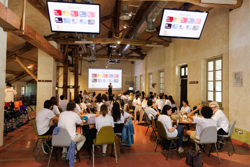 Outdoor charity team building for the Marangoni Institute - 34