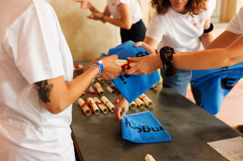 Outdoor charity team building for the Marangoni Institute - 127