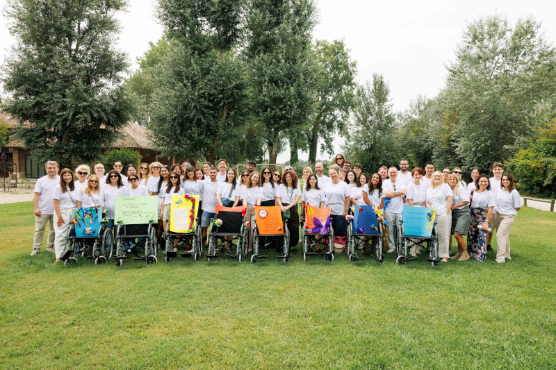 Outdoor charity team building for the Marangoni Institute - 120