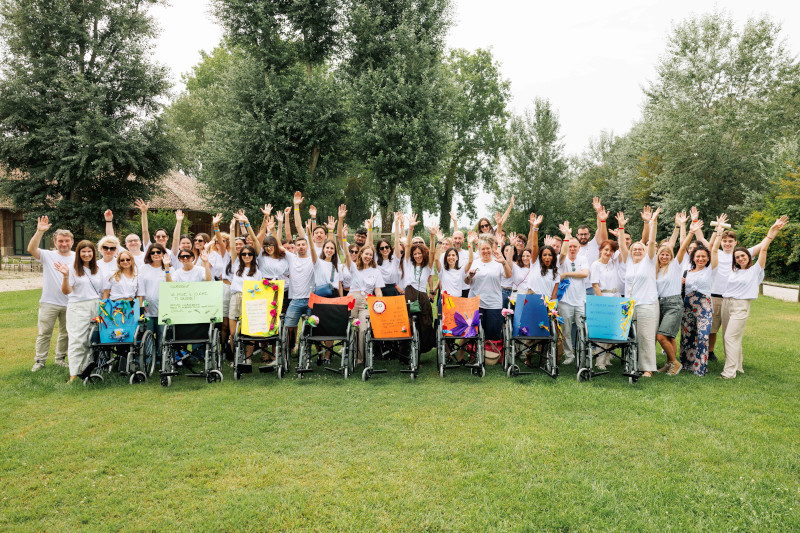 Outdoor charity team building for the Marangoni Institute - 128