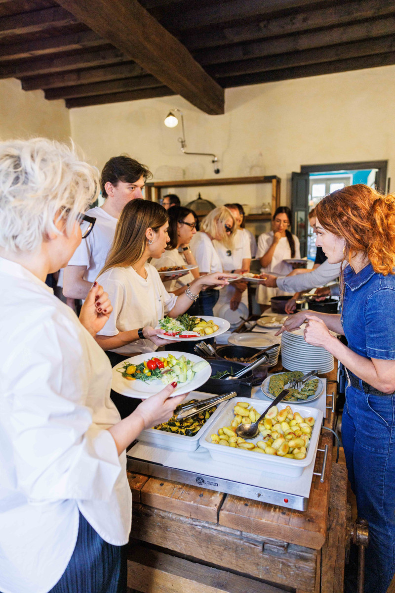 Outdoor charity team building for the Marangoni Institute - 53