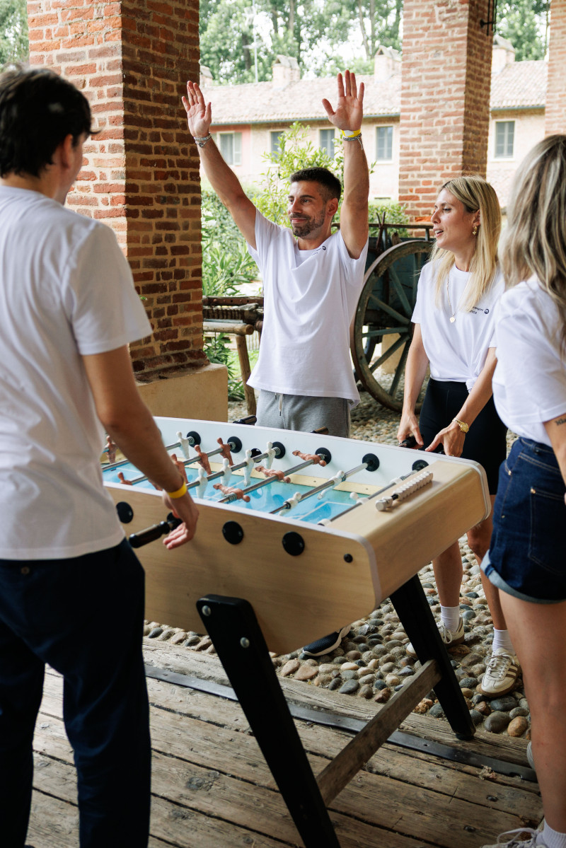 Outdoor charity team building for the Marangoni Institute - 131