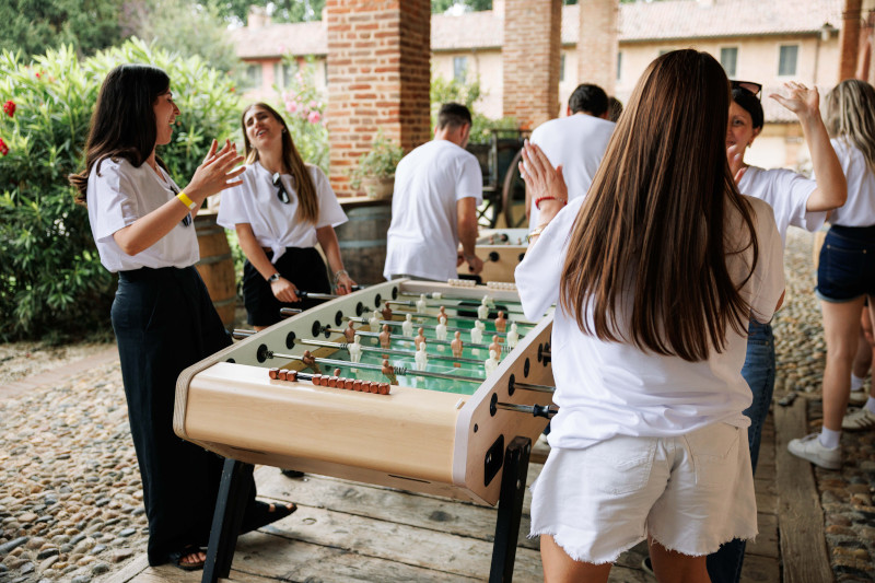 Outdoor charity team building for the Marangoni Institute - 5