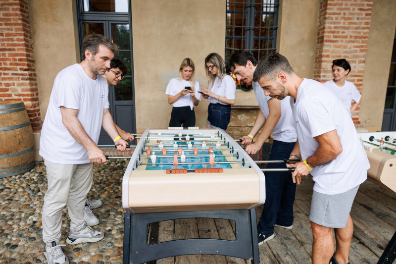 Outdoor charity team building for the Marangoni Institute - 76