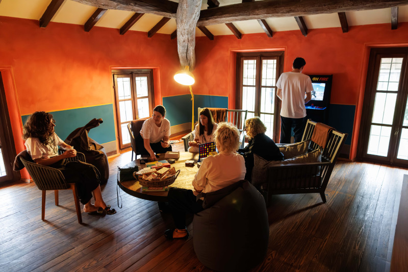 Outdoor charity team building for the Marangoni Institute - 37