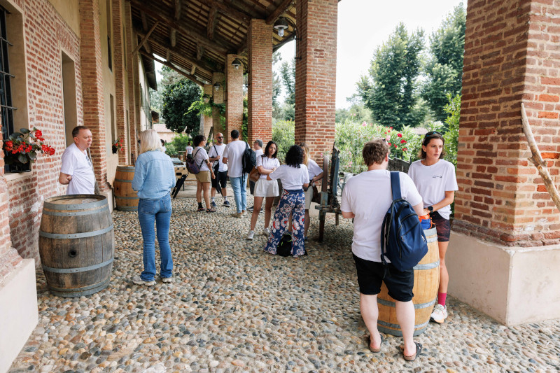 Outdoor charity team building for the Marangoni Institute - 25