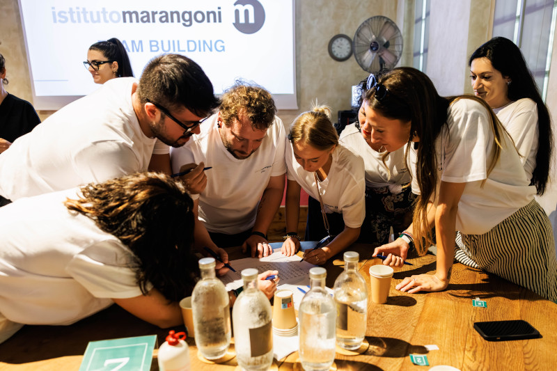 Outdoor charity team building for the Marangoni Institute - 40