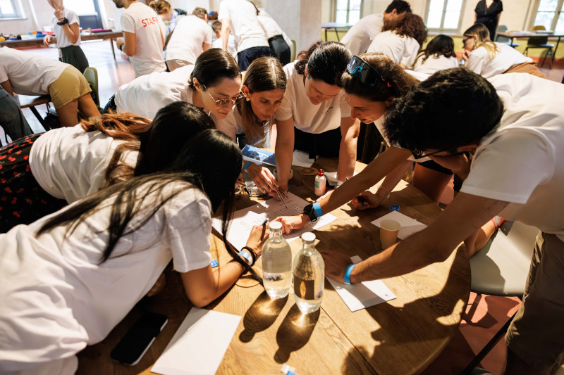 Outdoor charity team building for the Marangoni Institute - 121