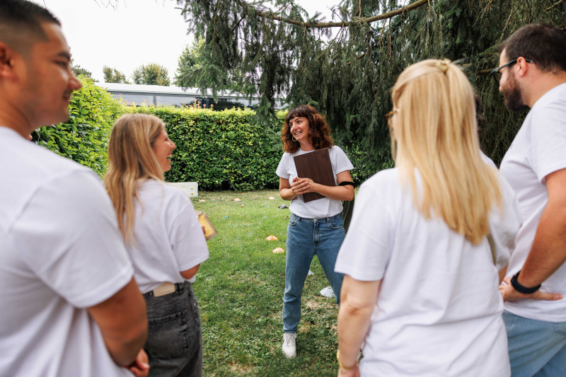 Outdoor charity team building for the Marangoni Institute - 133