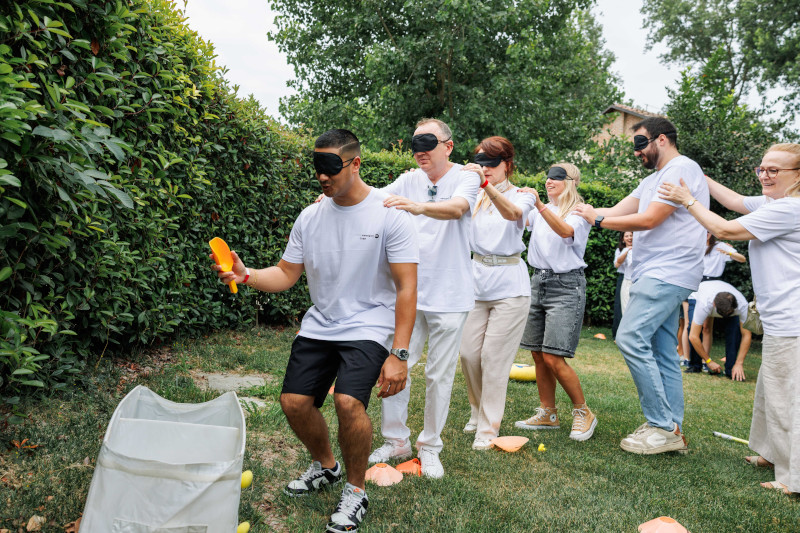 Outdoor charity team building for the Marangoni Institute - 81