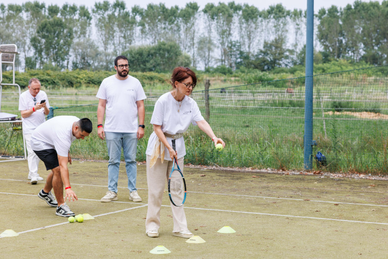 Outdoor charity team building for the Marangoni Institute - 141