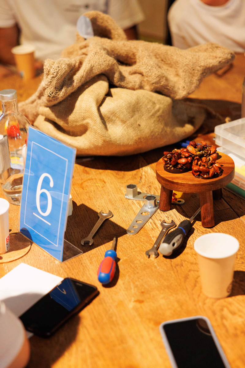 Outdoor charity team building for the Marangoni Institute - 130