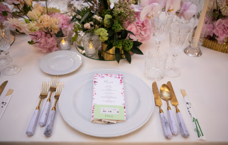 Italian-Japanese fusion gala dinner for 60 guests in a historic Milanese venue - 1