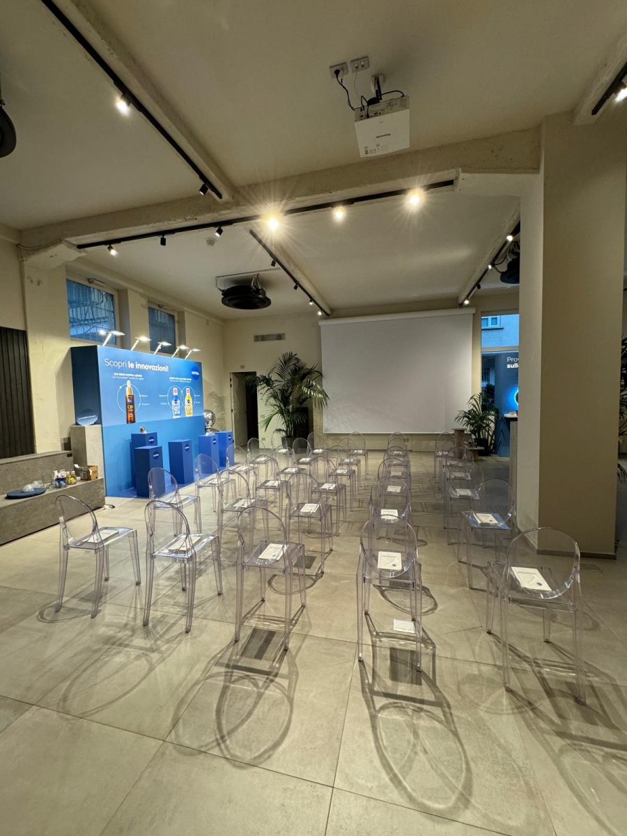 The perfect venue, a sophisticated menu and an eye for detail: how we planned the Nivea launch in Milan - 4