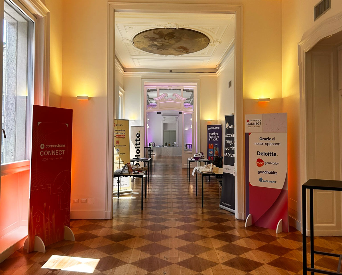 Connect live event Milan 2026: Cornerstone OnDemand's event by Smart Eventi - 0