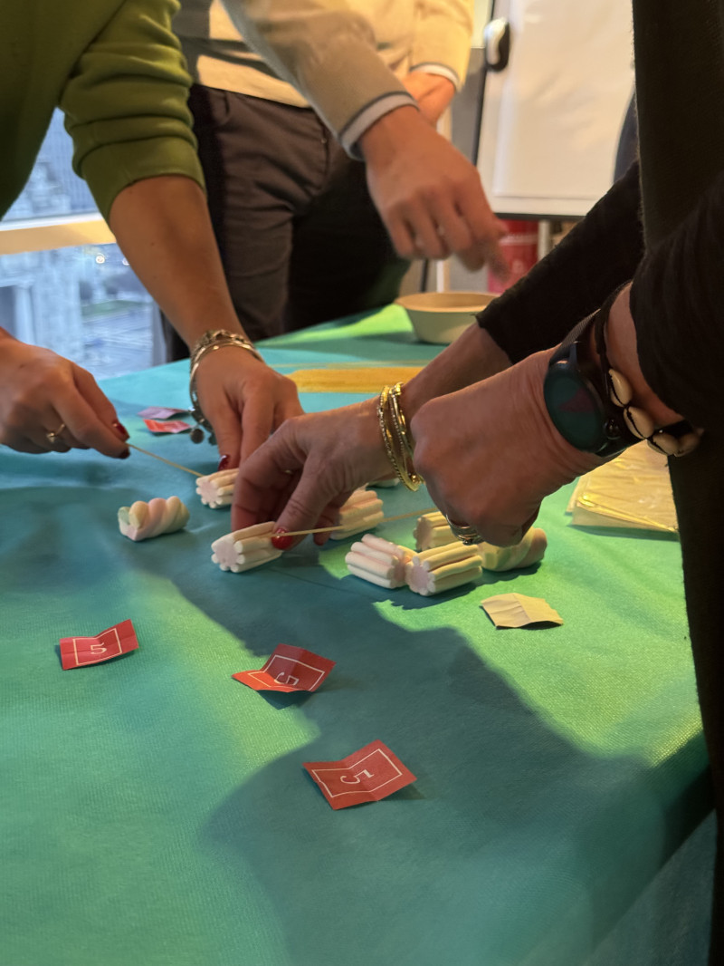 "CHAIRITY BUILDING" Combining Teamwork and Charity for Alzheimer's Patients - 8