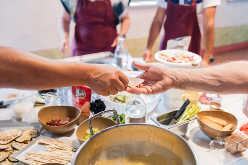 Team cooking experience with special guests in Milan - 0
