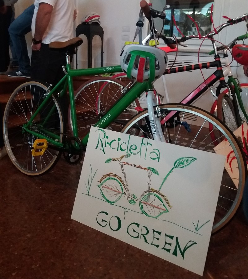 BSH Elettrodomestici Spa stands out for its creativity during the bike Building organized by Smart Eventi - 4