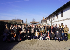Christmas event for Xiaomi at a farmhouse near Milan featuring culinary team building and authentic local cuisine